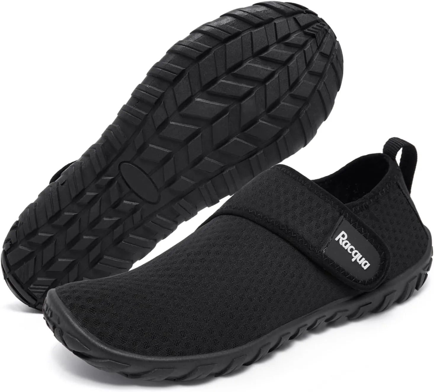 Racqua Men's Women's Water Shoes Barefoot Quick Dry Lightweight Aqua Shoes Swim Beach Shoes