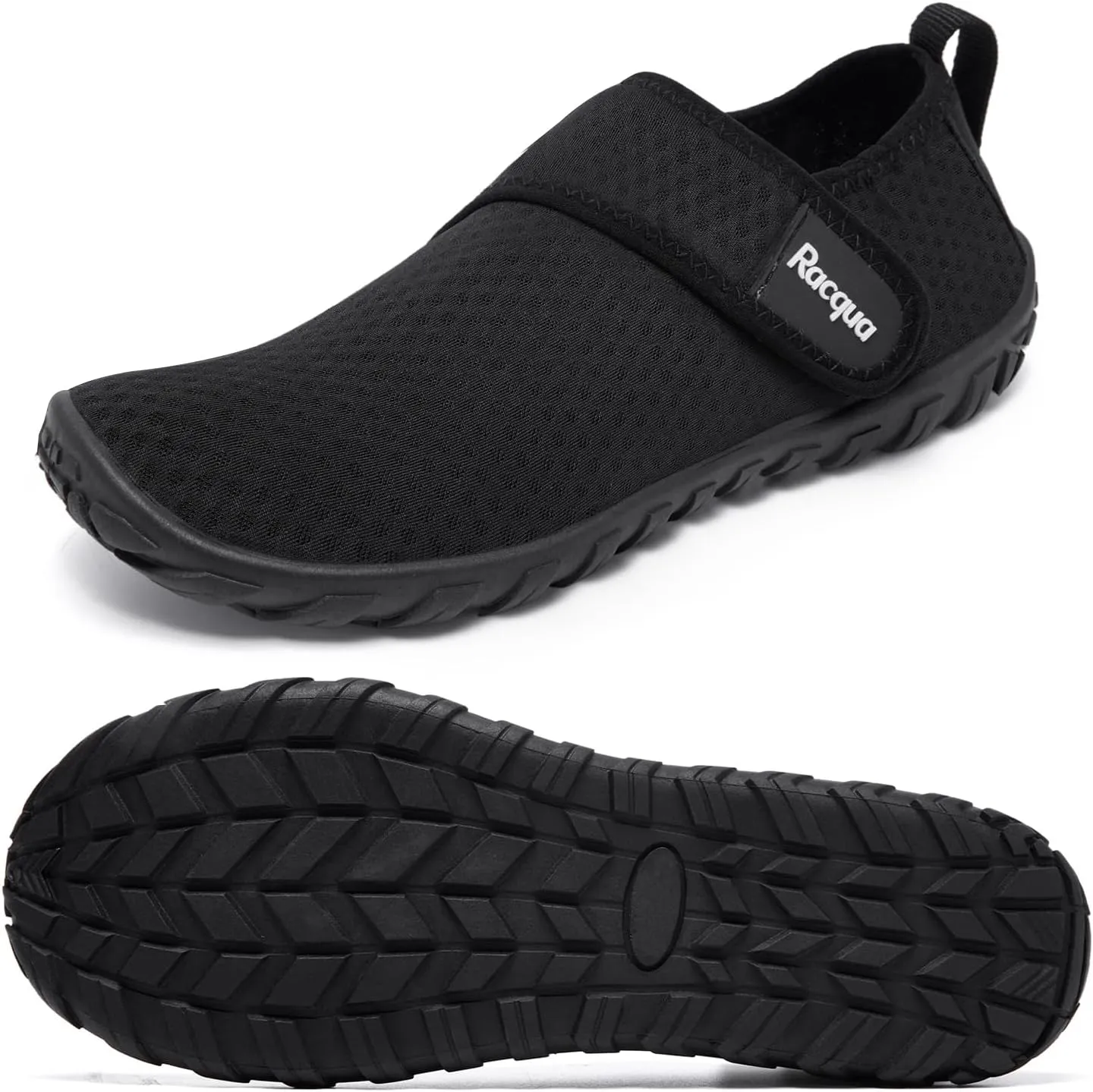 Racqua Men's Women's Water Shoes Barefoot Quick Dry Lightweight Aqua Shoes Swim Beach Shoes
