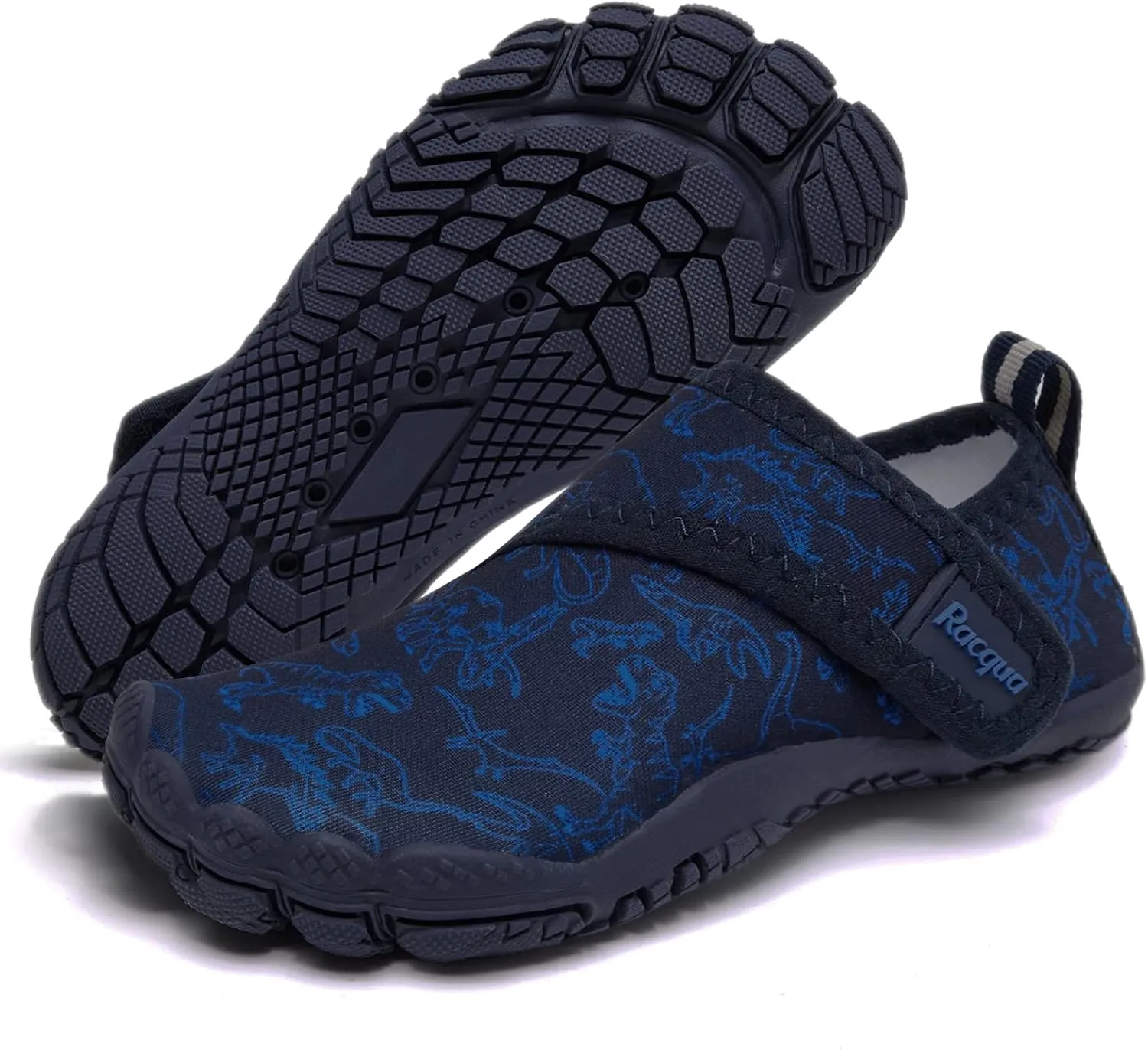 Racqua Toddler Boys Girls Slip-On Water Shoes Quick Dry Barefoot Aqua Shoes (Toddler/Little Kid)