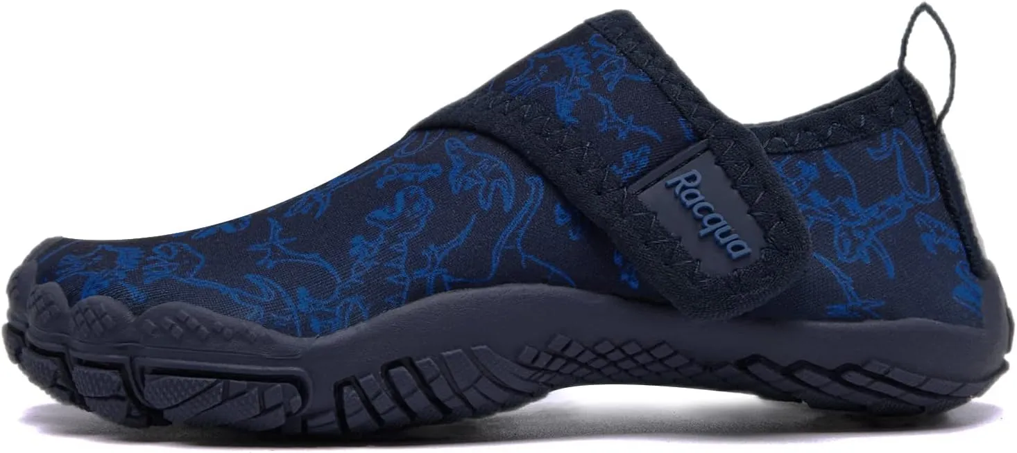 Racqua Toddler Boys Girls Slip-On Water Shoes Quick Dry Barefoot Aqua Shoes (Toddler/Little Kid)