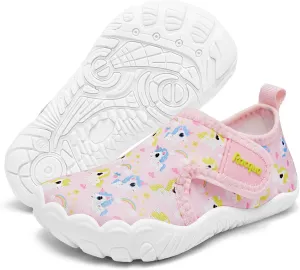 Racqua Toddler Boys Girls Water Shoes Slip-On Quick Dry Aqua Kids Shoes Lightweight Breathable Swim Shoes(Toddler/Little Kid)