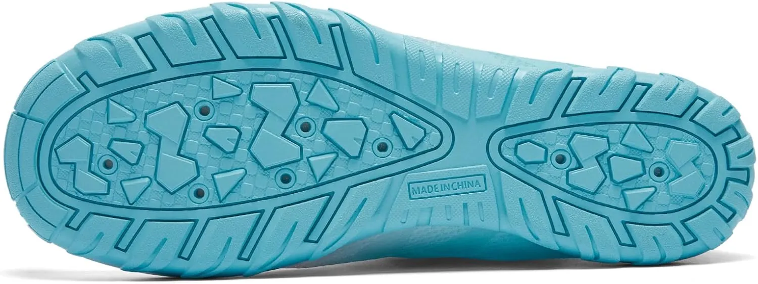 Racqua Water Shoes Men Women Quick Dry Gradient Colors Barefoot Aqua Athletic Sports Swim Surf Beach Shoes