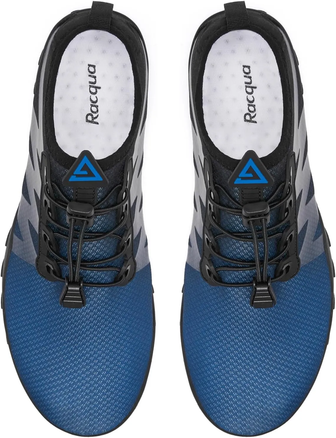 Racqua Water Shoes Men Women Quick Dry Gradient Colors Barefoot Aqua Athletic Sports Swim Surf Beach Shoes
