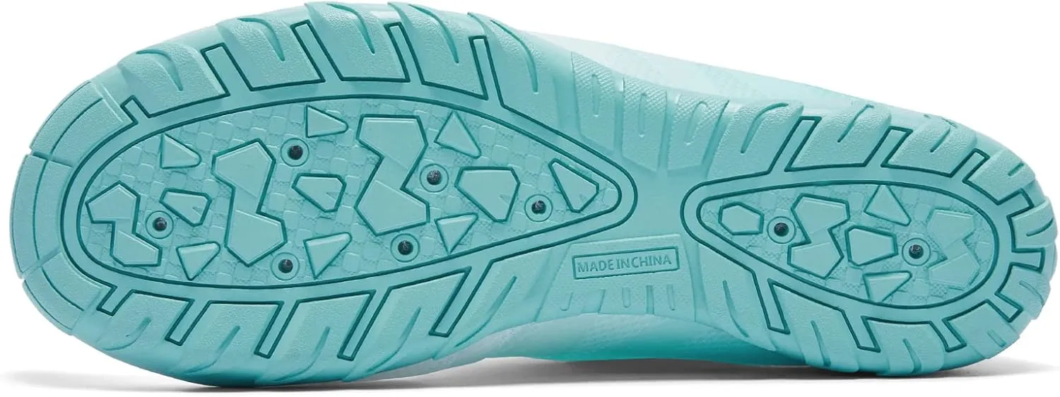 Racqua Water Shoes Men Women Quick Dry Gradient Colors Barefoot Aqua Athletic Sports Swim Surf Beach Shoes