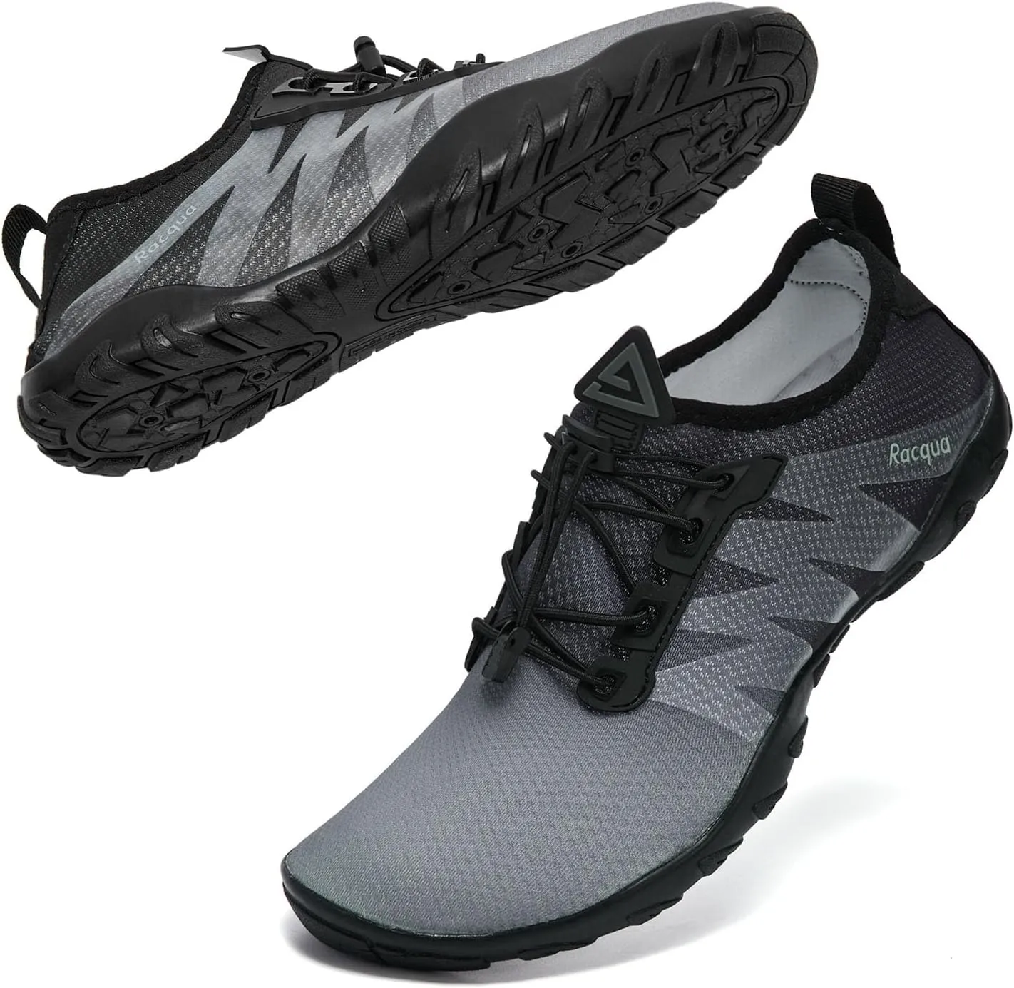 Racqua Water Shoes Men Women Quick Dry Gradient Colors Barefoot Aqua Athletic Sports Swim Surf Beach Shoes