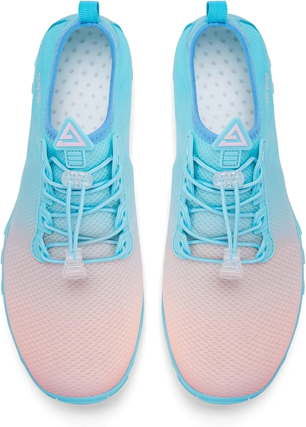Racqua Water Shoes Men Women Quick Dry Gradient Colors Barefoot Aqua Athletic Sports Swim Surf Beach Shoes