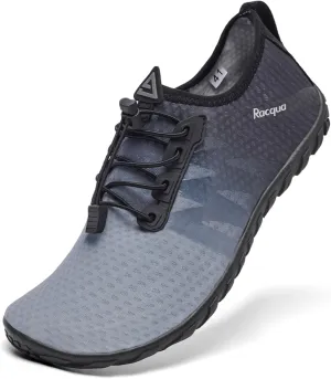Racqua Water Shoes Men Women Quick Dry Gradient Shoes Barefoot Aqua Athletic Sports Swim Shoes