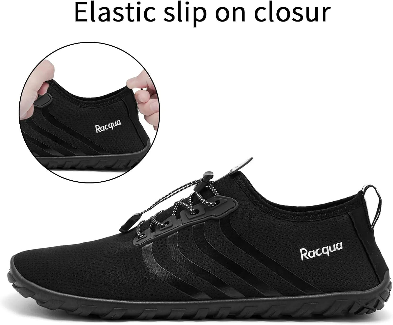 Racqua Water Shoes Men&Women Swim Beach Pool River Aqua Quick Dry Breathable
