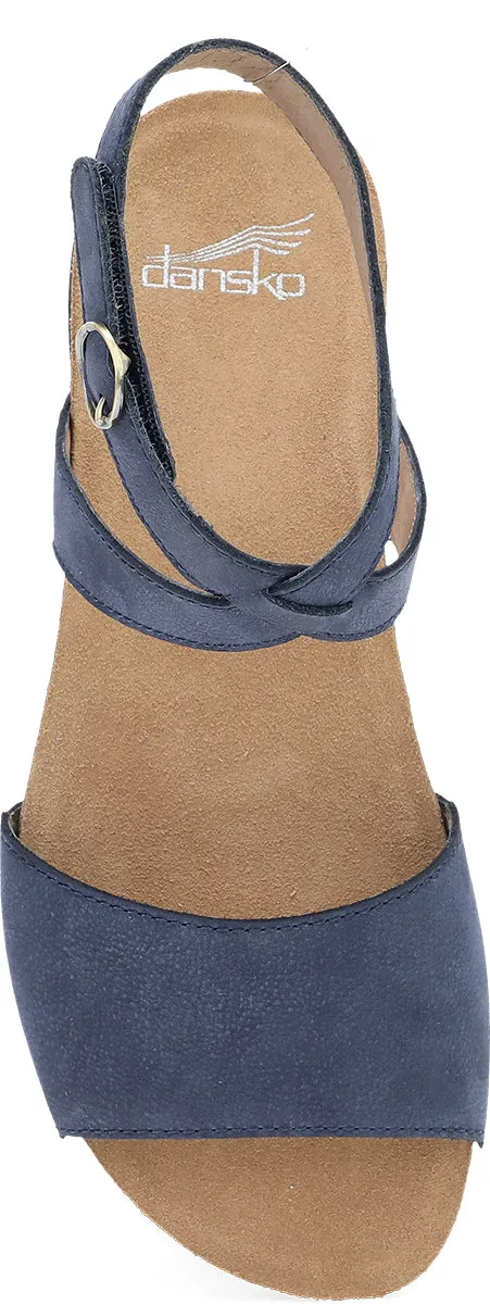 Rafferty Navy Ankle Strap Sandal