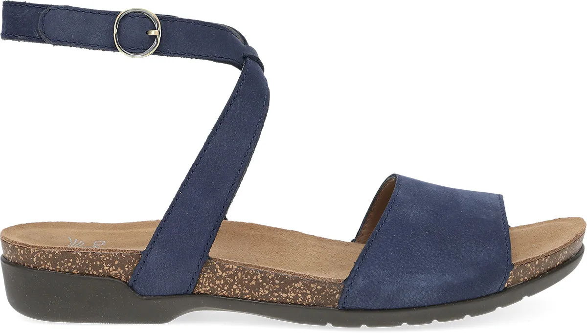 Rafferty Navy Ankle Strap Sandal