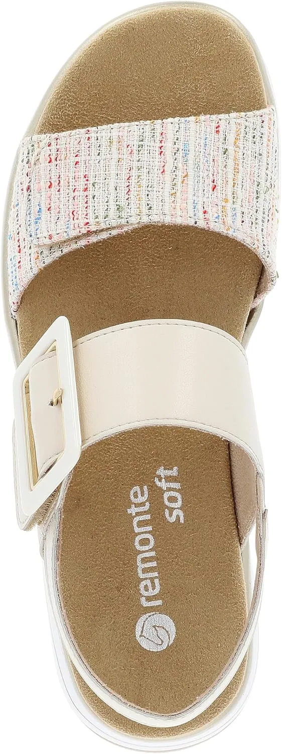 Remonte Women's Strappy Ankle Strap Sandals