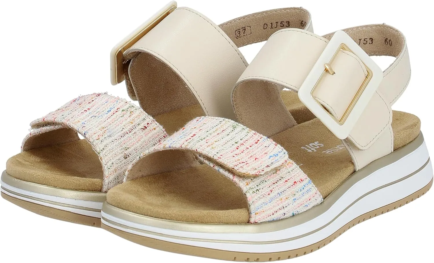 Remonte Women's Strappy Ankle Strap Sandals