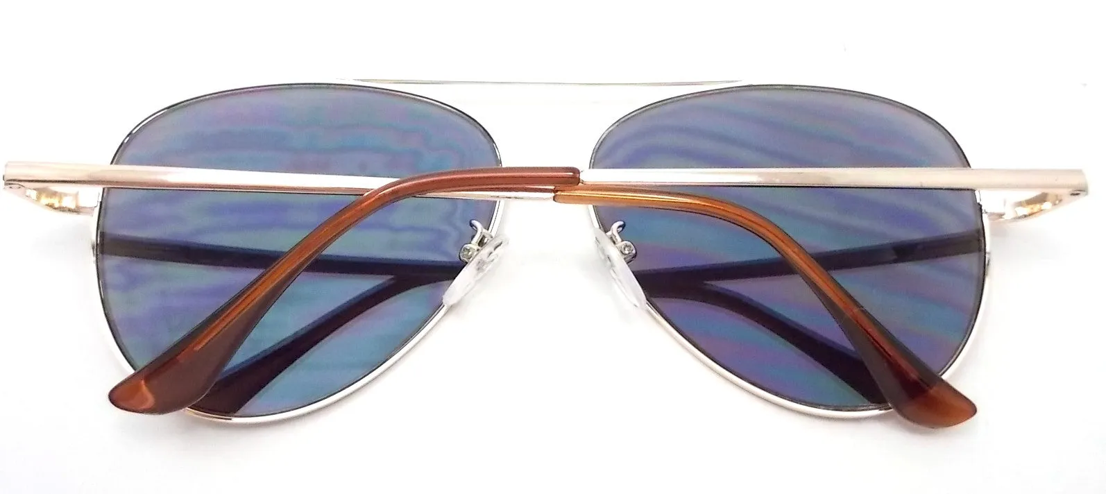 Revo Flat Lens Aviators- Blue