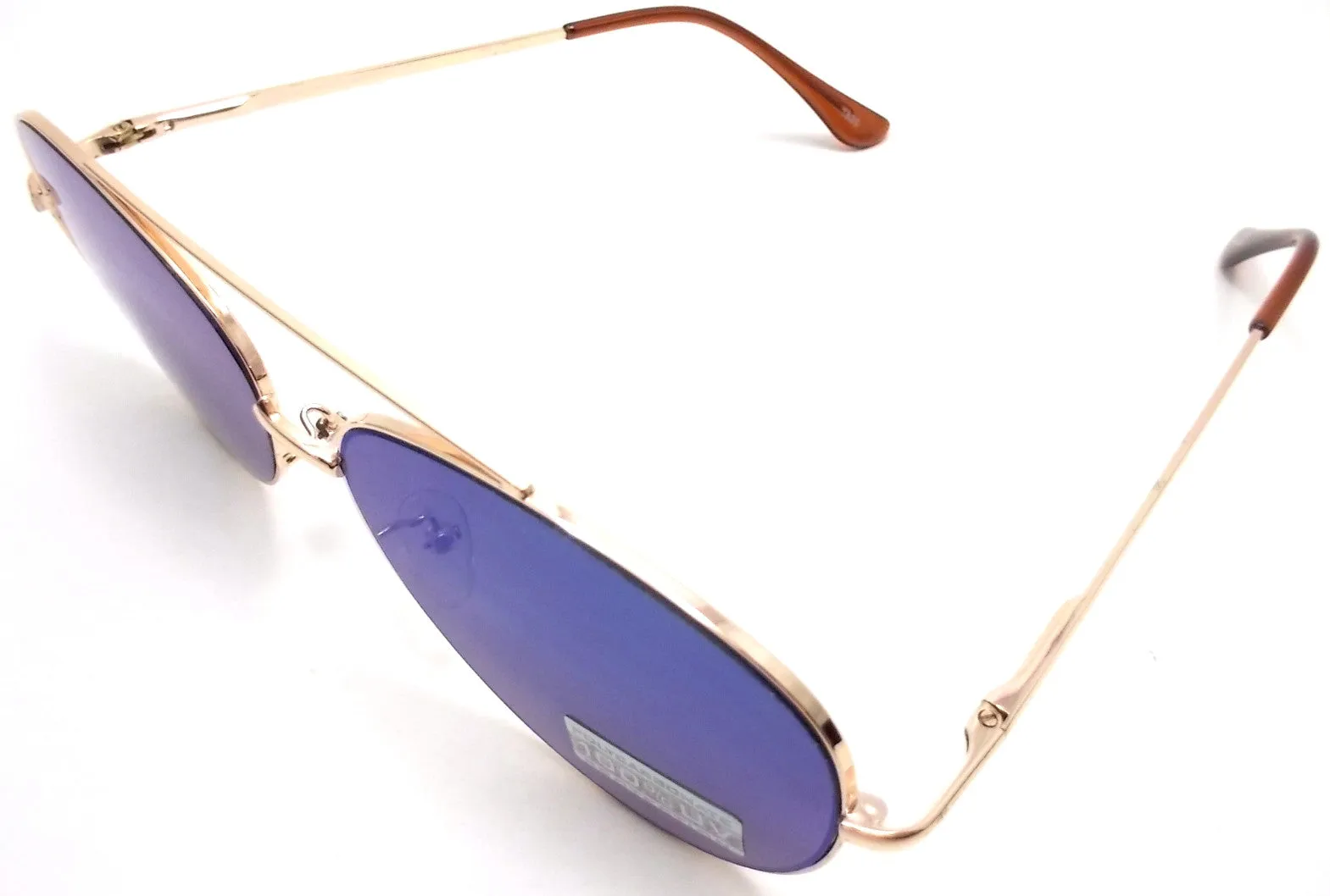 Revo Flat Lens Aviators- Blue
