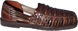 Rocky Men's Hand Woven Leather Huarache Sandal for All-Day Comfort