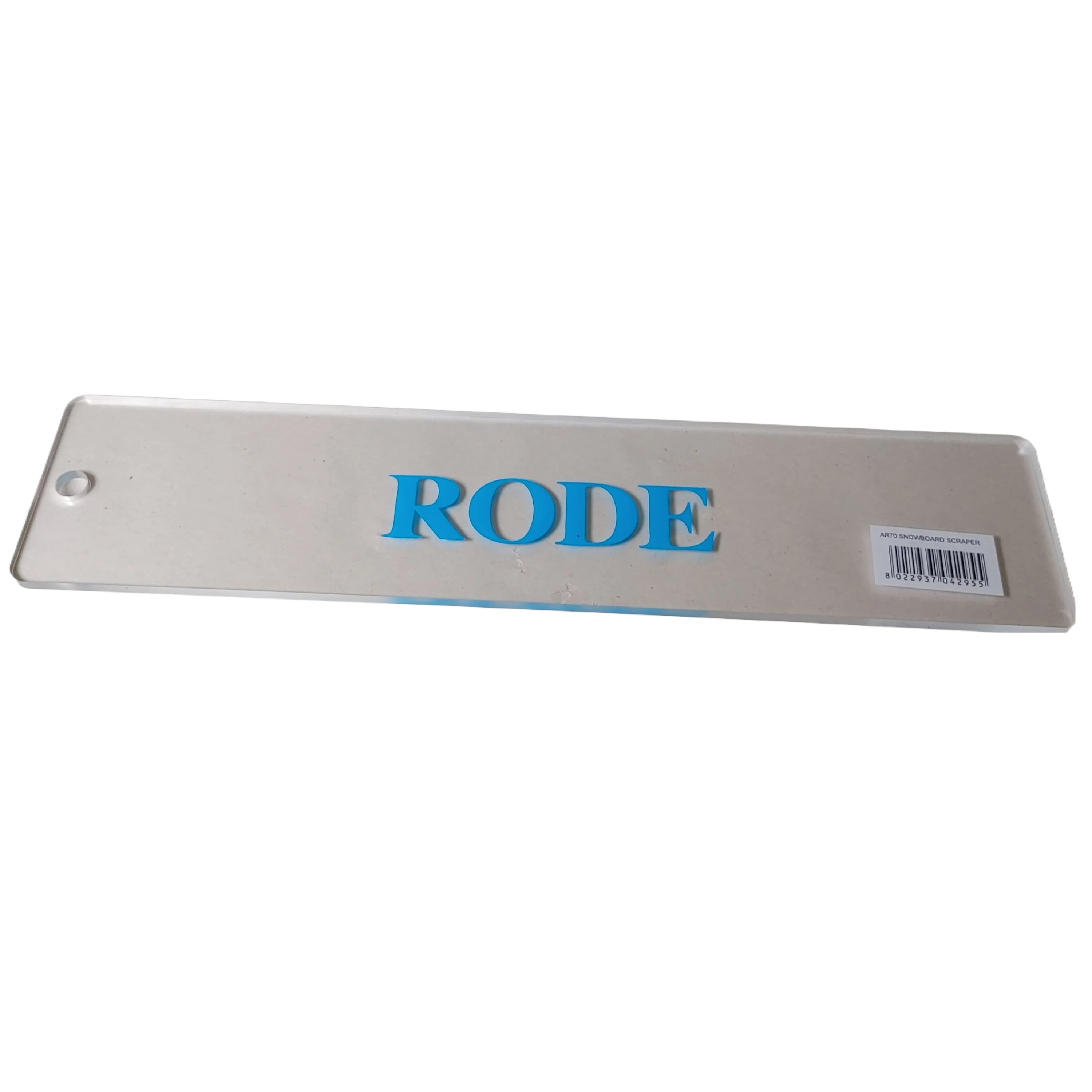 Rode Snowboard Plexiglass Scraper