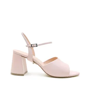 Rose Pink Point Sandal   Amal Strap