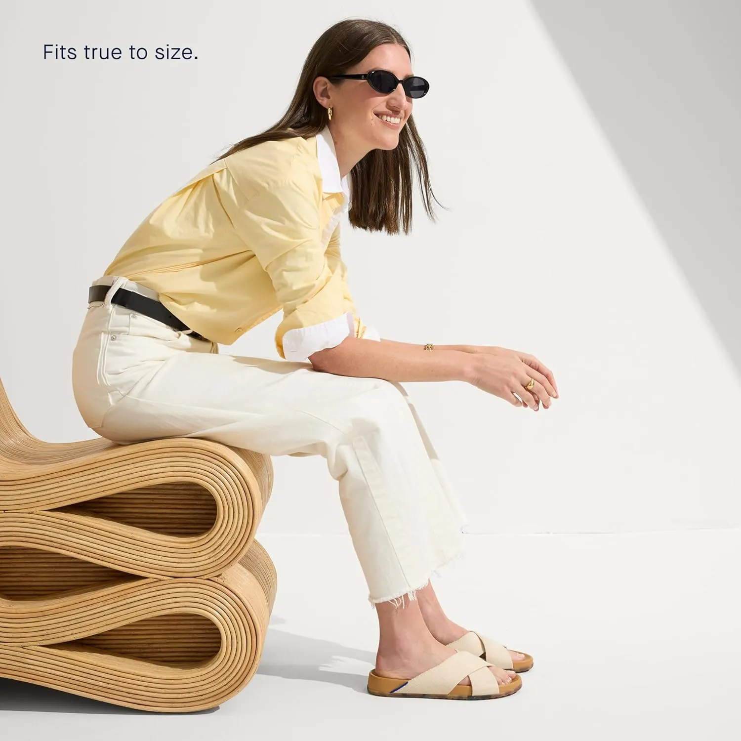 Rothy's The Weekend Slide Women's Slip-On Shoes, Comfortable Sandals, Made From Recycled Plastic Bottles & Machine Washable