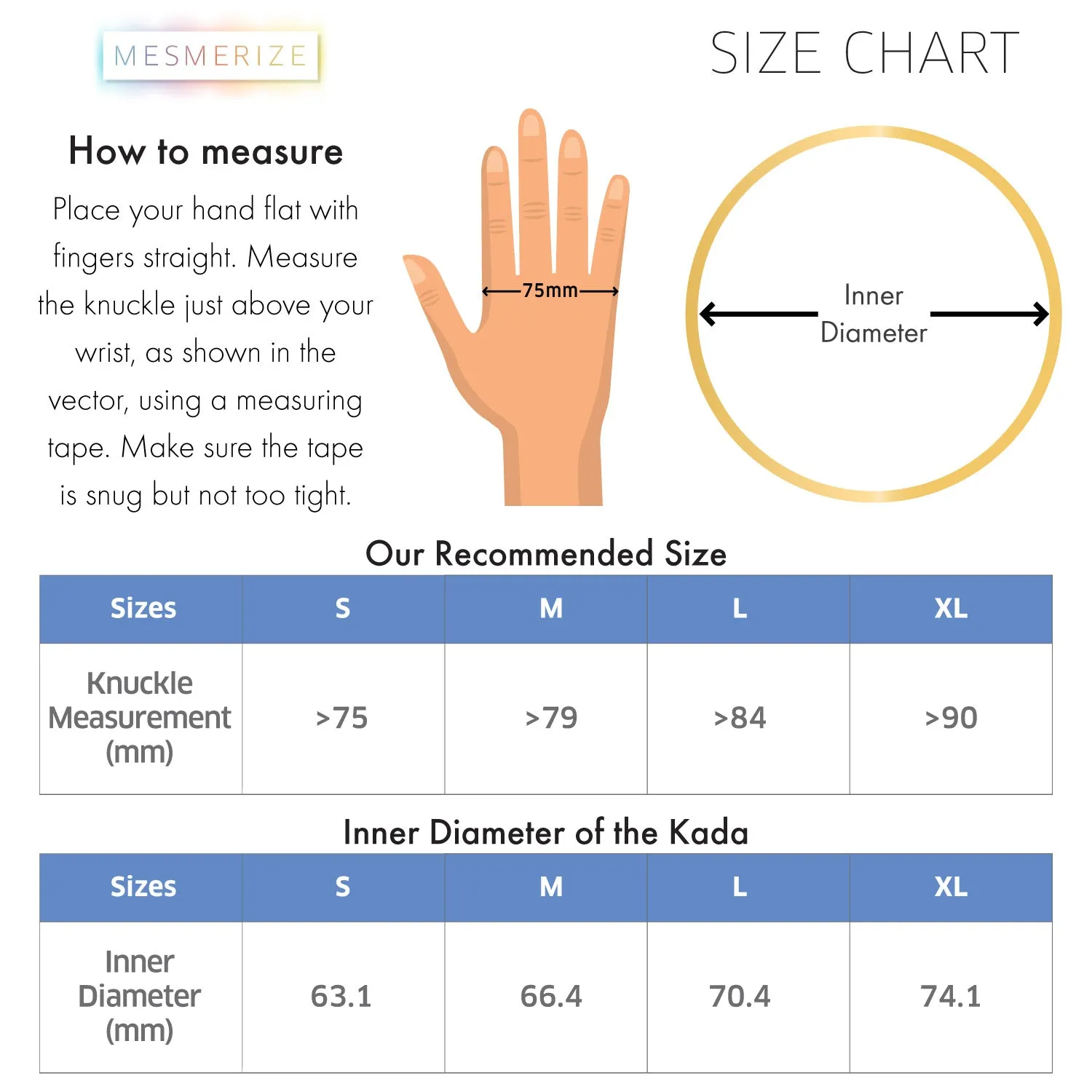 Round Flat Punjabi Kada