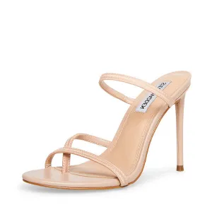 Rounded Sandals Open Bellezza Steve Strap Customer-focused Stiletto Toe Huge reduction Heeled Ankle Nude Madden