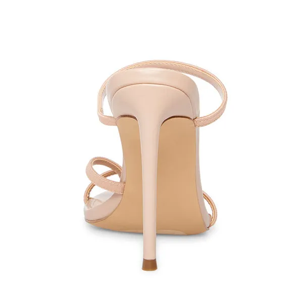 Rounded Sandals Open Bellezza Steve Strap Customer-focused Stiletto Toe Huge reduction Heeled Ankle Nude Madden