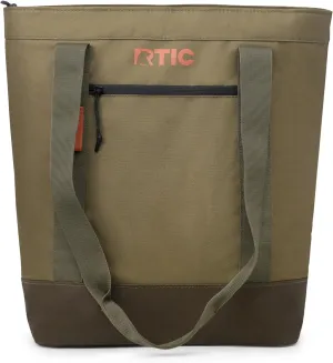 RTIC Everyday Insulated Slim Tote Cooler Bag, Waterproof for Beach, Grocery, Shopping, Fits 4 Wine Bottles or 24 Cans, 15L