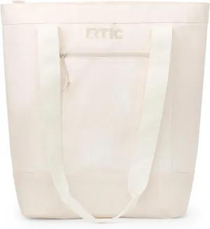 RTIC Everyday Insulated Slim Tote Cooler Bag, Waterproof for Beach, Grocery, Shopping, Fits 4 Wine Bottles or 24 Cans, 15L
