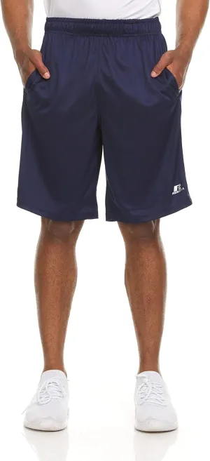 Russell Athletic Mens Performance Athletic Running Shorts Quick Dry Workout Shorts with Pockets and Elastic Waistband 10"