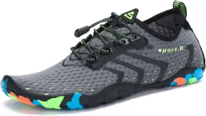 SAGUARO Water Shoes Women – Swim Shoes, Quick-Dry Barefoot Aqua Socks for Beach, Pool, Surfing and Outdoor Activities