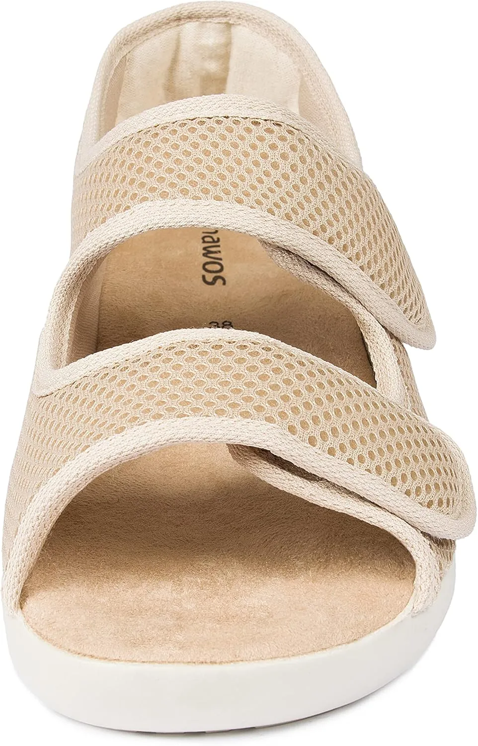 Sandals Stretch 06, for men and women, orthopedic, swollen feet, for seniors