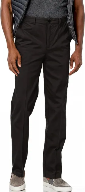 Savane Men's Ultimate Performance Stretch Chino Pants with Expandable Waist, Wrinkle Resistant (Available in Big & Tall)