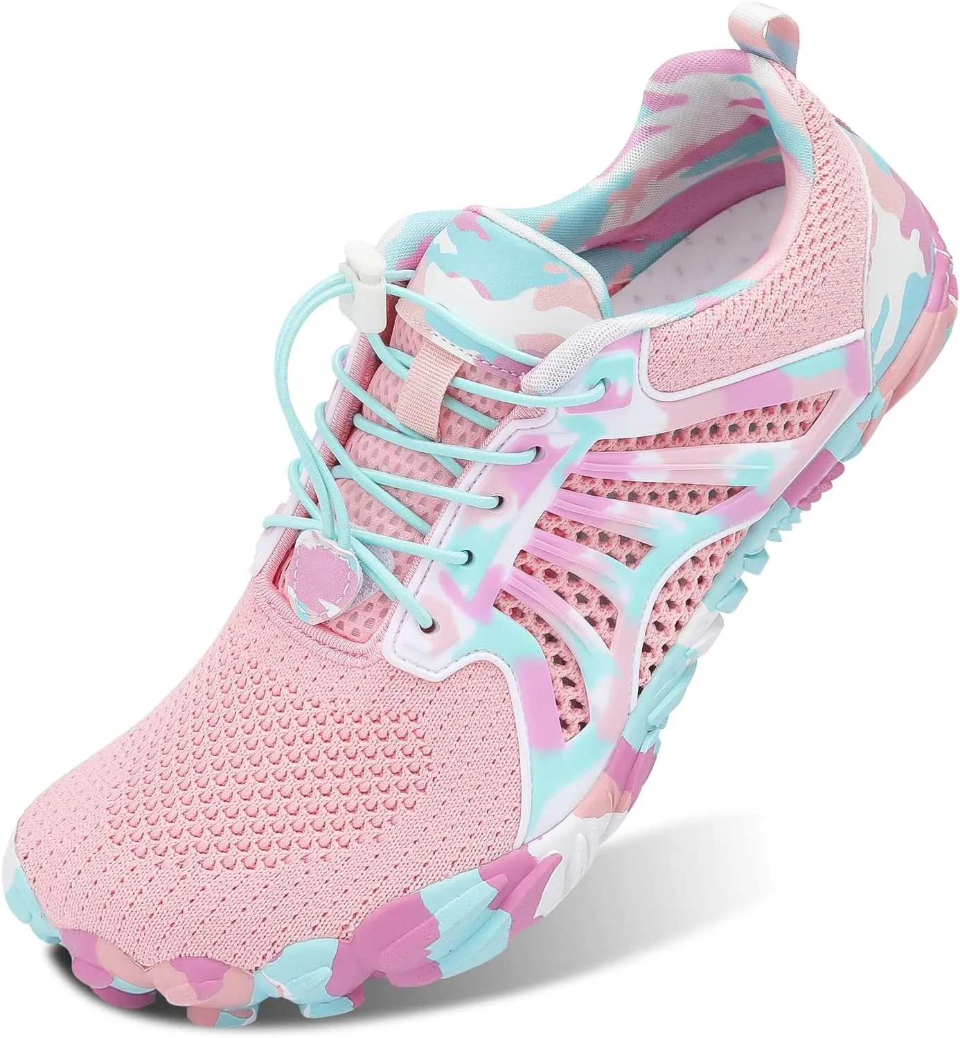 Scurtain Unisex Mens Womens Athletic Hiking Water Shoes Quick Dry Barefoot Aqua Shoes Swim Shoes Beach Shoes with Drainage