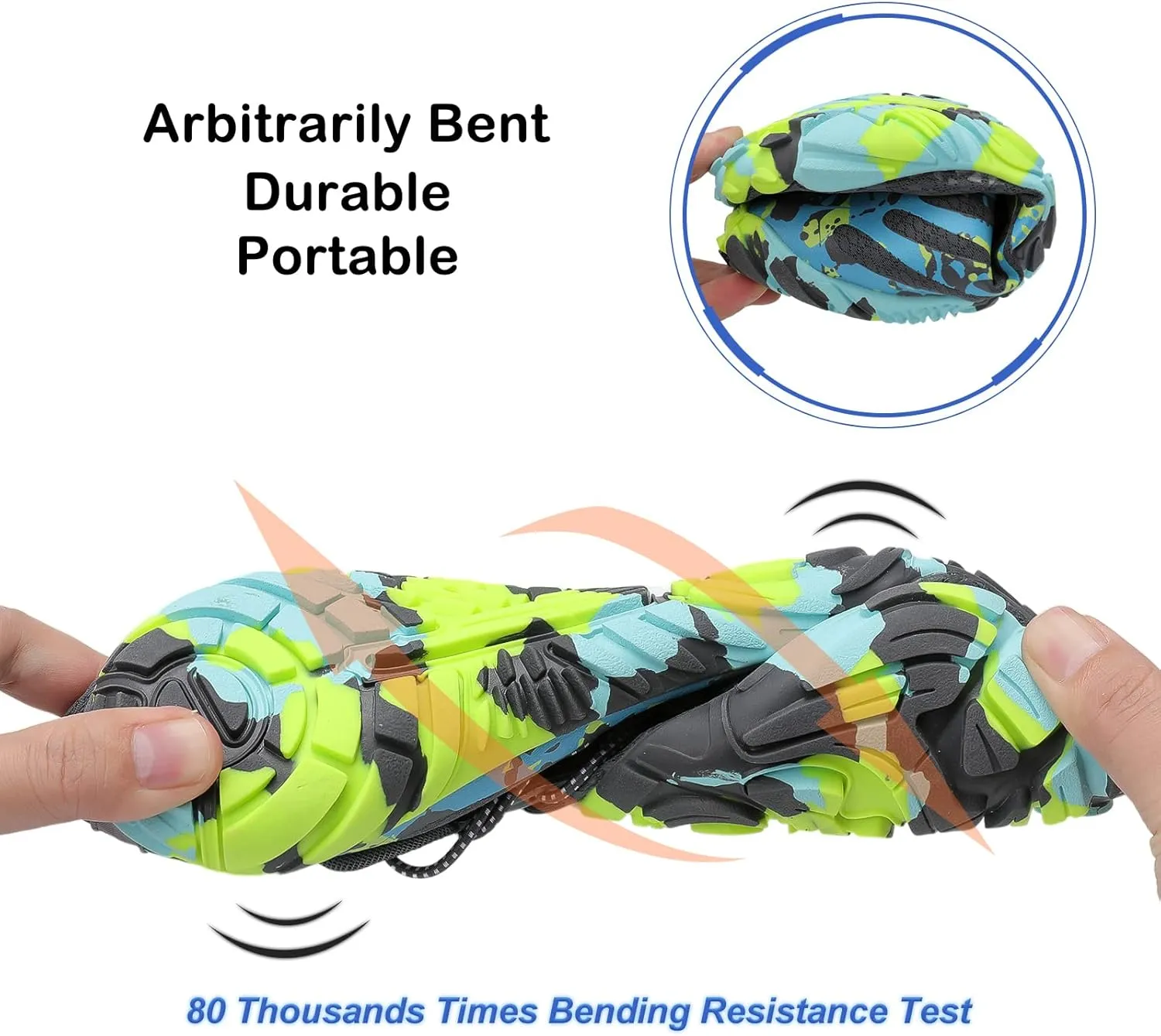 Scurtain Unisex Mens Womens Athletic Hiking Water Shoes Quick Dry Barefoot Aqua Shoes Swim Shoes Beach Shoes with Drainage