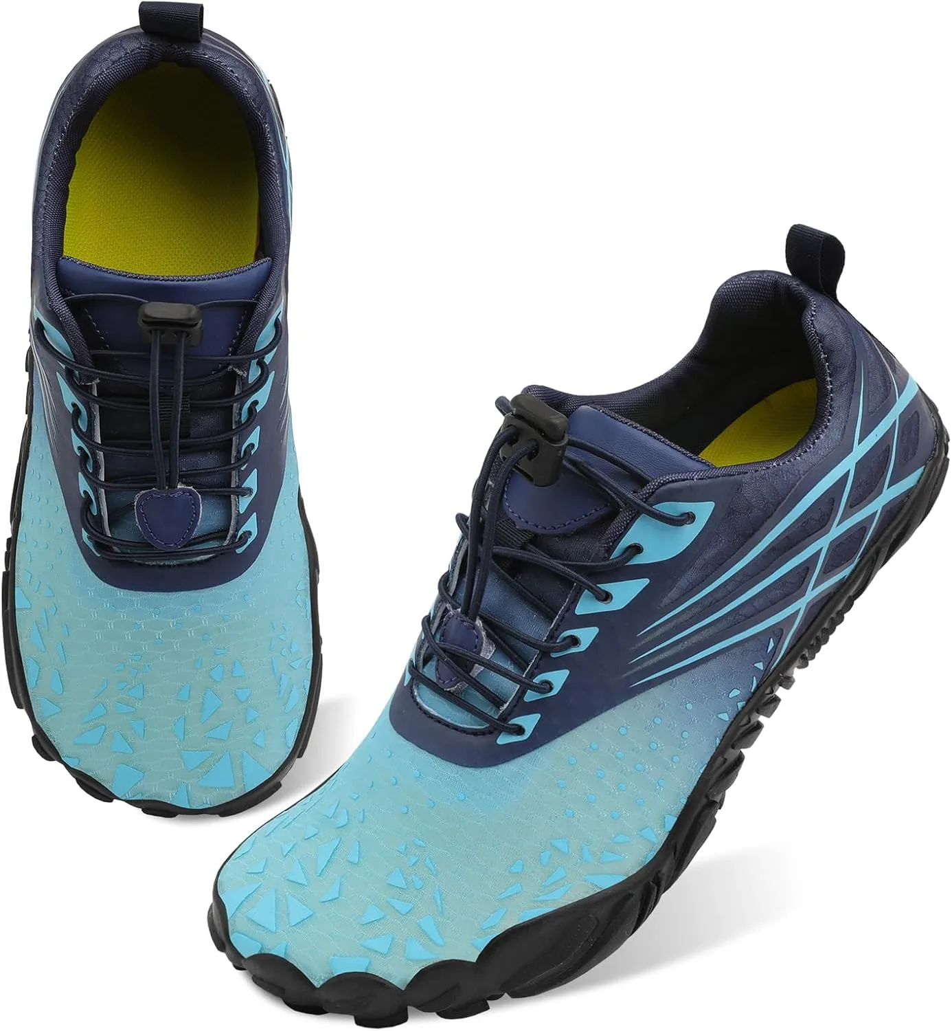 Scurtain Unisex Mens Womens Athletic Hiking Water Shoes Quick Dry Barefoot Aqua Shoes Swim Shoes Beach Shoes with Drainage