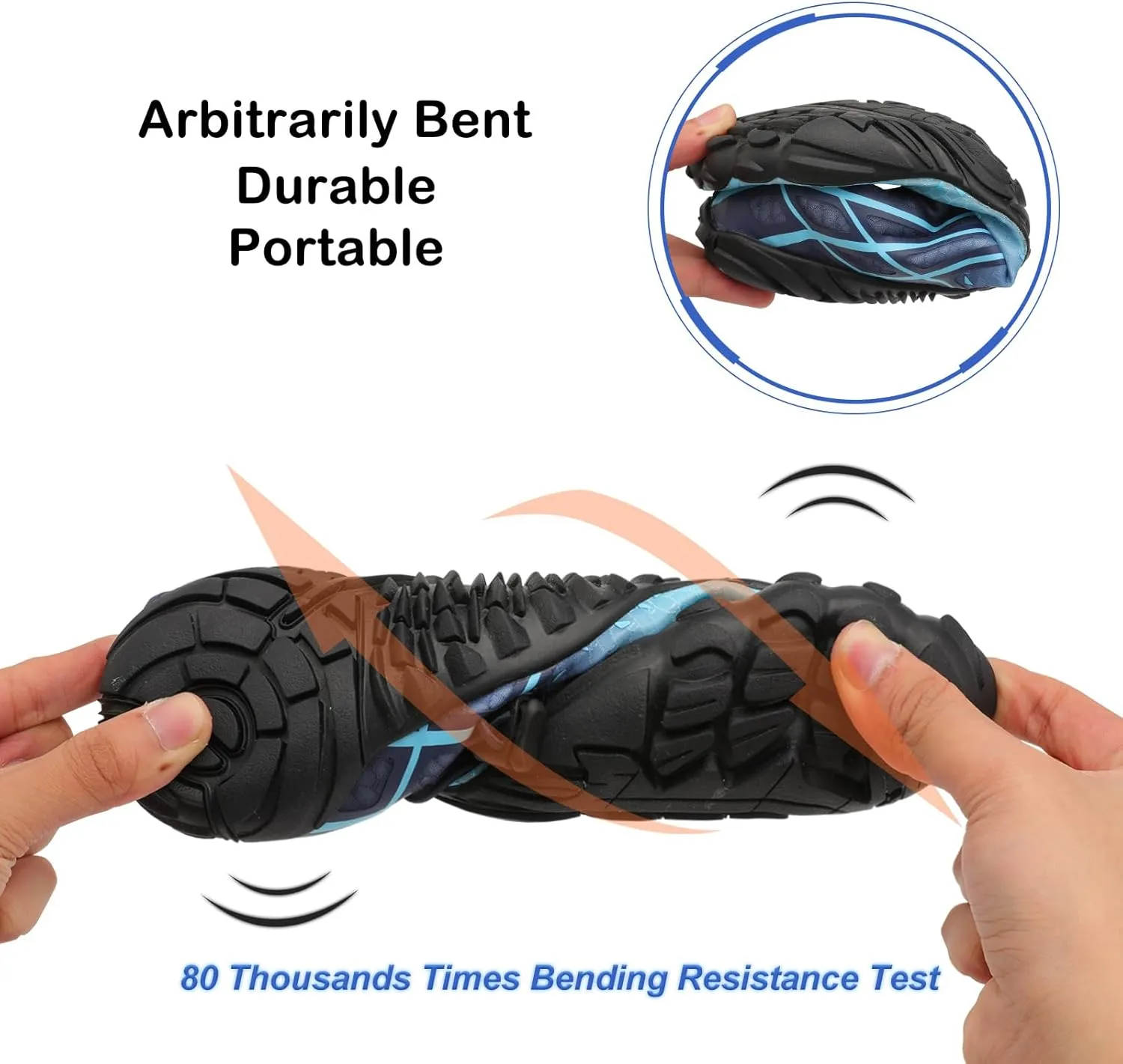Scurtain Unisex Mens Womens Athletic Hiking Water Shoes Quick Dry Barefoot Aqua Shoes Swim Shoes Beach Shoes with Drainage