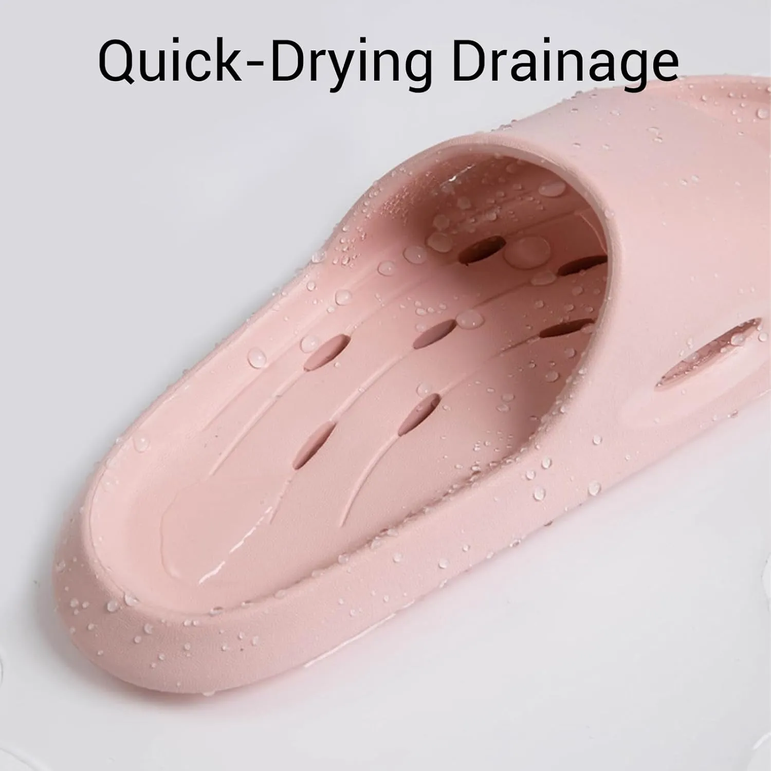 Shower Shoes Quick-Dry Non-Slip Bathroom Slippers for Men & Women,Quick-Dry Non-Slip, Home Slides Dorms, Gym, Pool, Spa, Camping, Beach