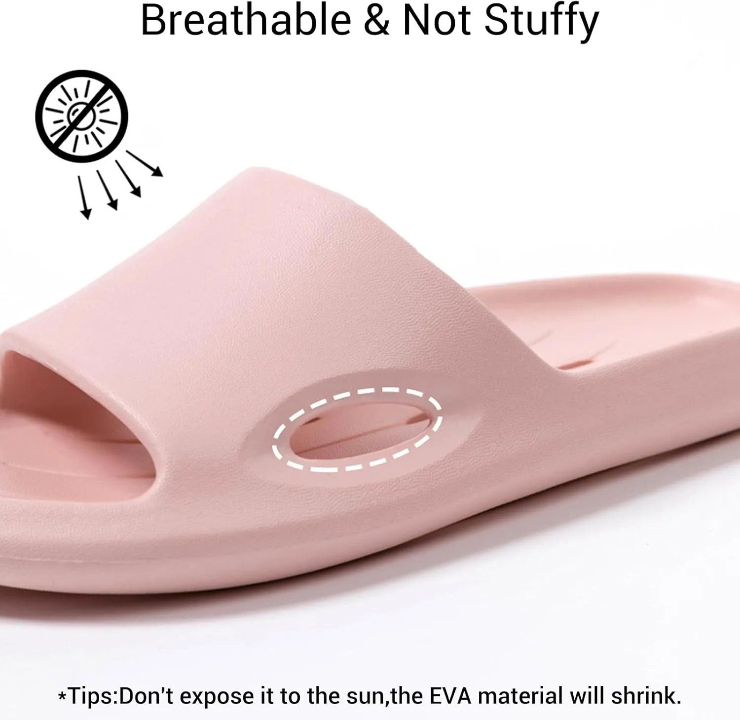 Shower Shoes Quick-Dry Non-Slip Bathroom Slippers for Men & Women,Quick-Dry Non-Slip, Home Slides Dorms, Gym, Pool, Spa, Camping, Beach