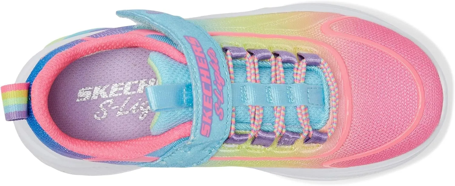 Skechers Girl's Rainbow Cruisers Sneaker