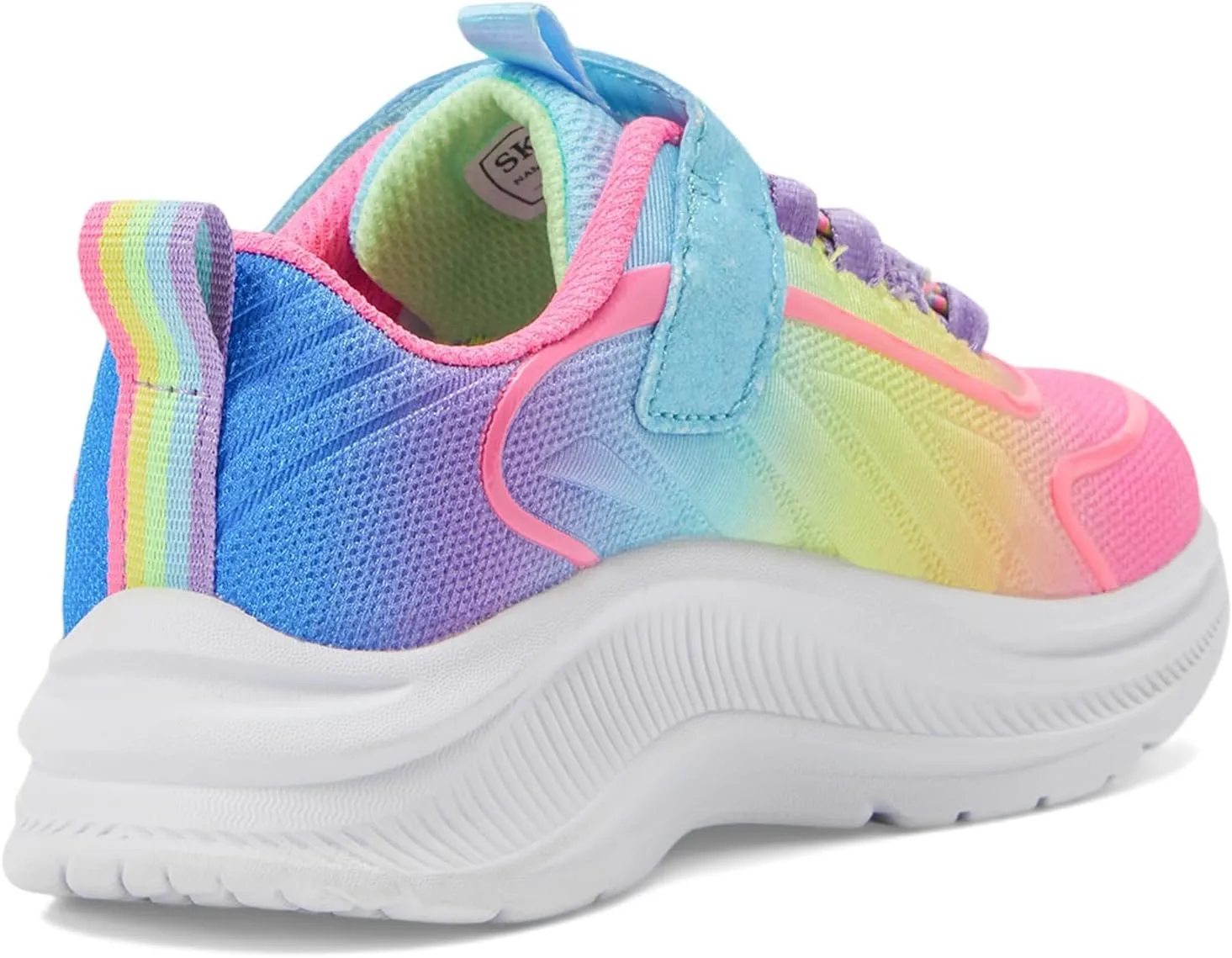 Skechers Girl's Rainbow Cruisers Sneaker