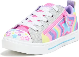 Skechers Girl's Twinkle Sparks-Cosmic Burst Sneaker