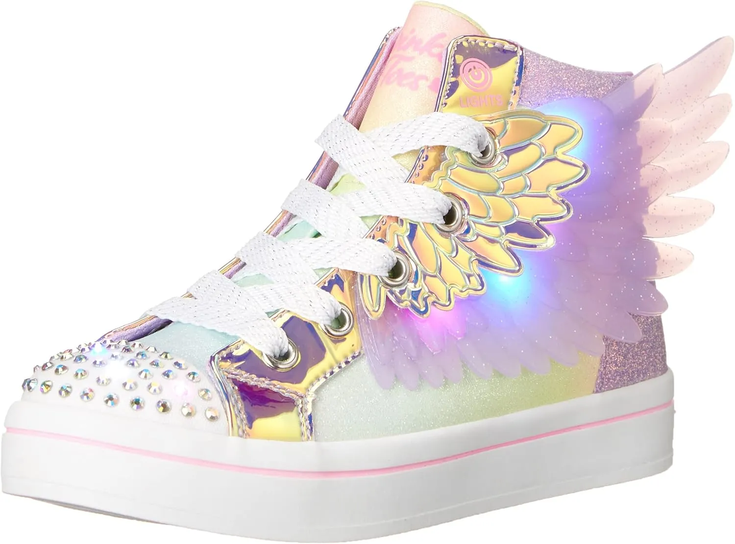 Skechers Girl's Twinkle Toes TWI-Lites 2.0-Unicorn Wings Sneaker