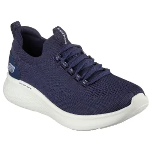 Skechers Skech-Lite Pro Full Night Navy/Lavender Slip On Vegan Shoes