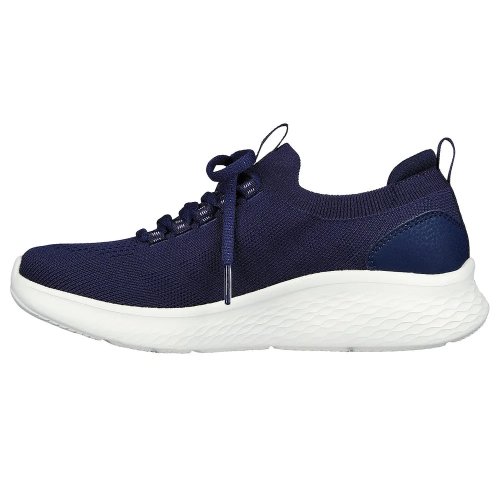 Skechers Skech-Lite Pro Full Night Navy/Lavender Slip On Vegan Shoes