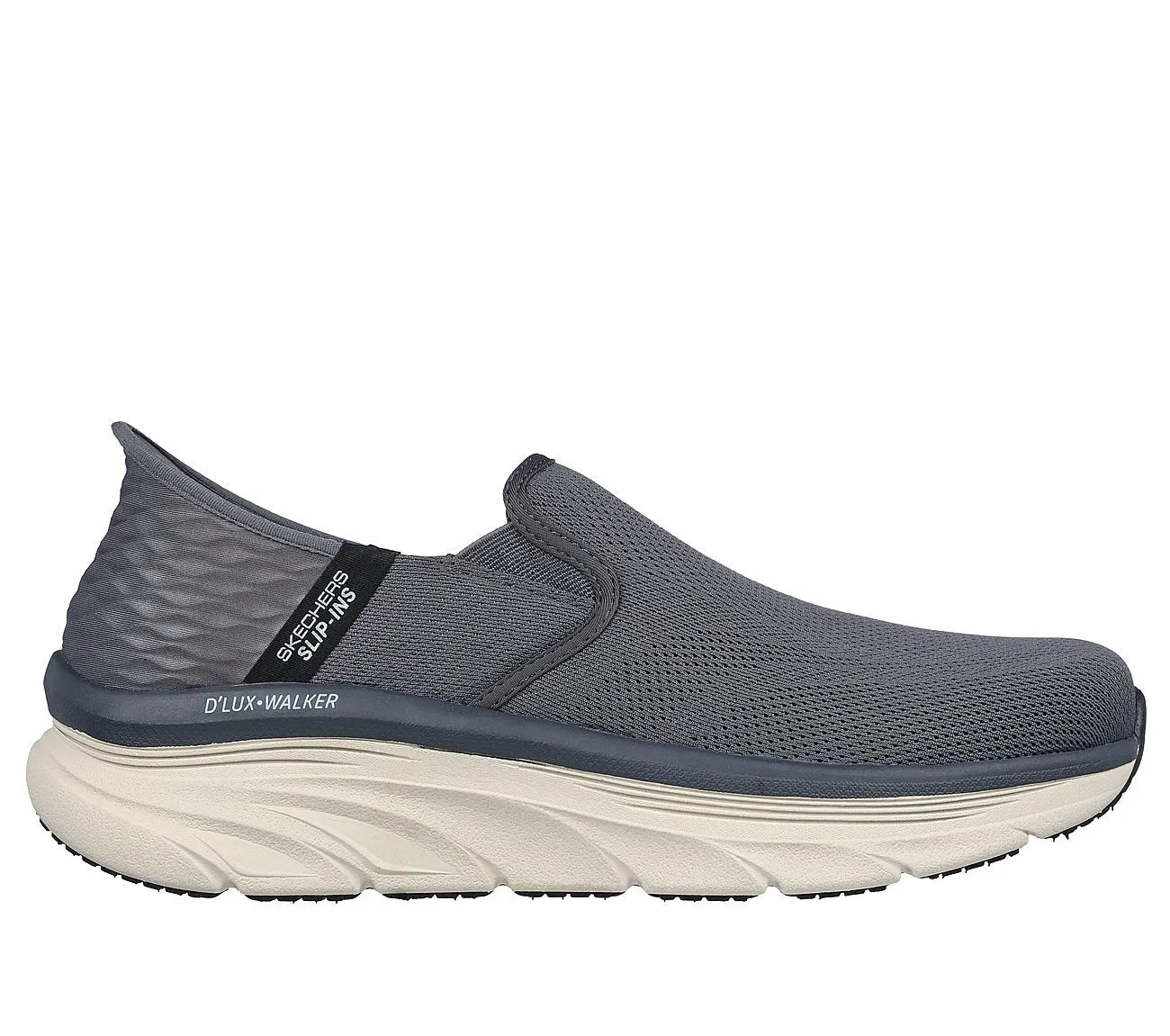 SKECHERS SLIP-INS: RF D'LUX WALKER - OXFORD - 232455 - CHAR