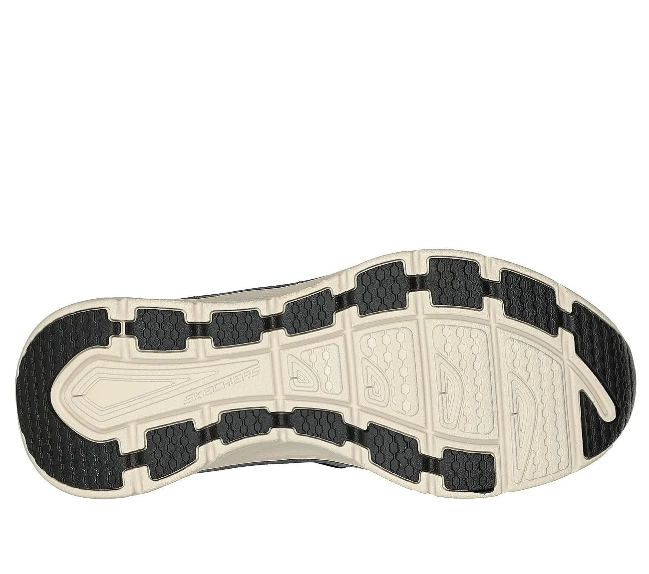 SKECHERS SLIP-INS: RF D'LUX WALKER - OXFORD - 232455 - CHAR
