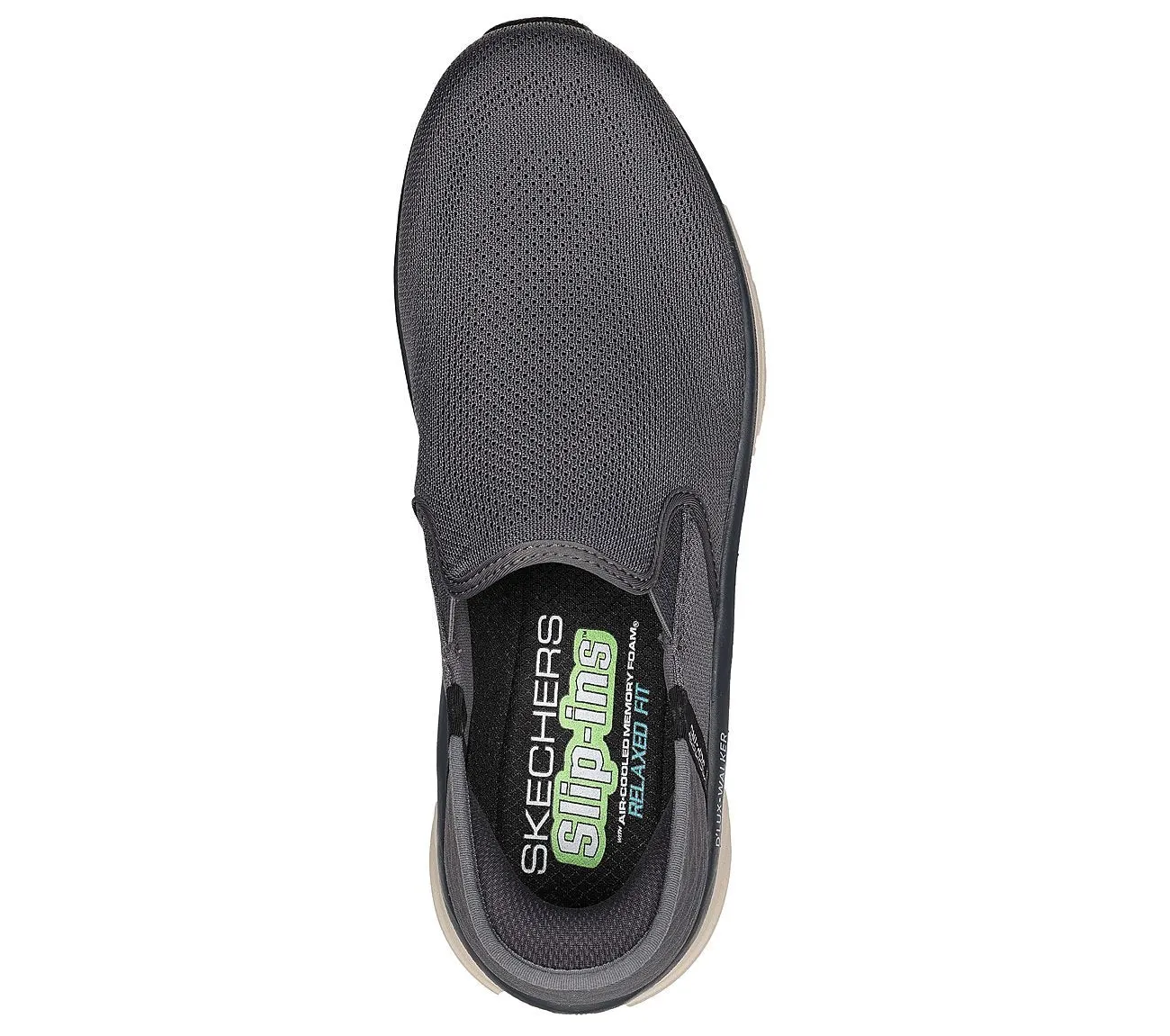 SKECHERS SLIP-INS: RF D'LUX WALKER - OXFORD - 232455 - CHAR