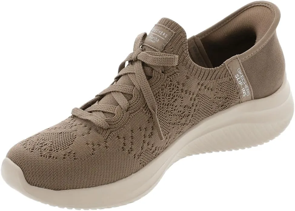 Skechers Women's Martha Stewart Ultra Flex 3.0-Back on Track Hands Free Slip-ins Sneaker