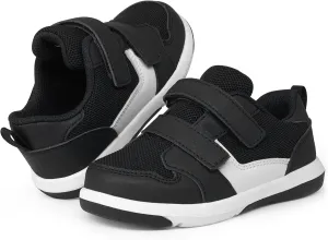 SKYWHEEL Toddler Boys Girls Tennis Shoes Kids Slip On Barefoot Shoes Wide Casual Walking Running Sneakers for Little Kids