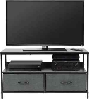 Sorbus TV Stand Dresser with 2 Drawers - Television Riser Chest with Storage - Bedroom, Living Room, Closet, & Dorm Furniture