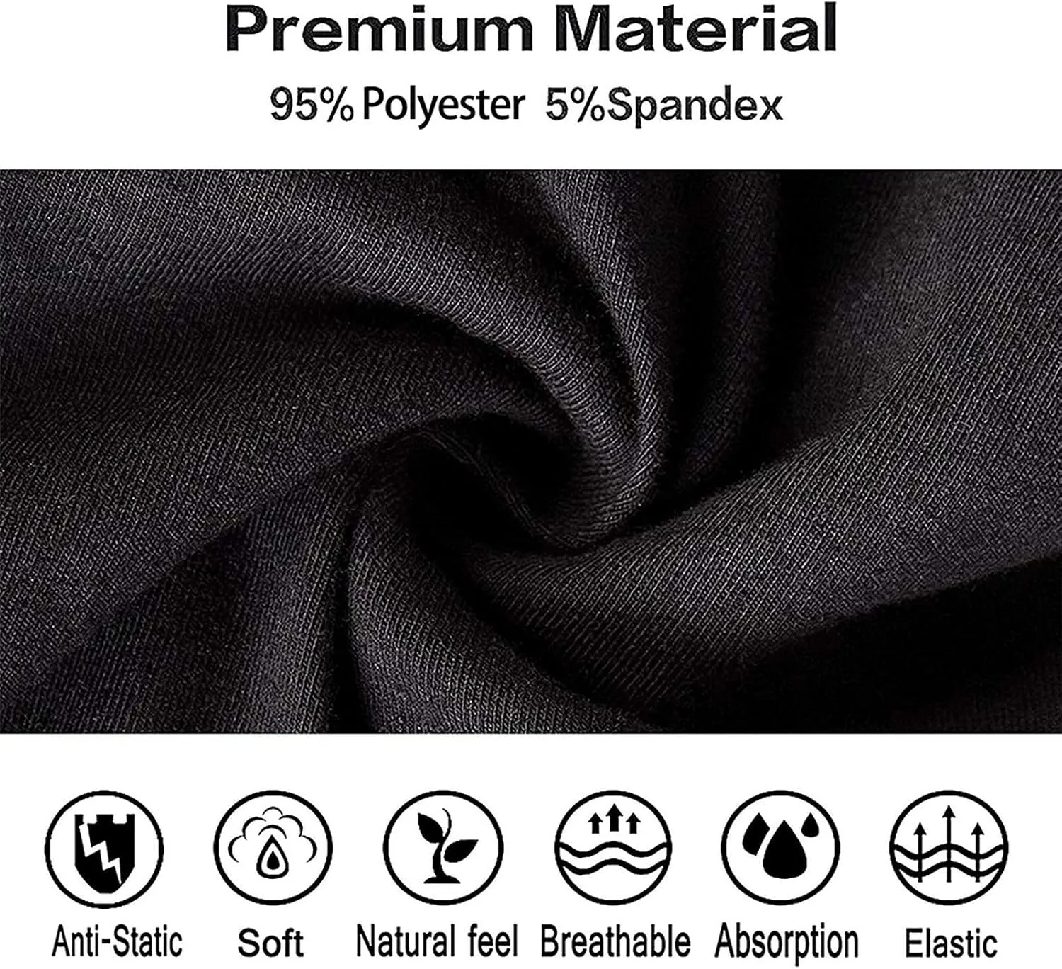 Space Spiral Cosmic Energy Print Men'S Breathable Boxer Briefs Soft Stretch Underwear For All-Day Comfort